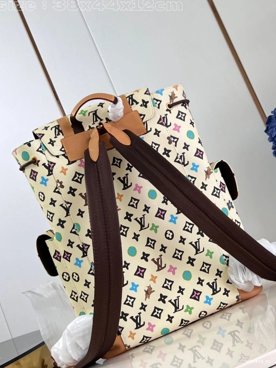 WIS Backpack Louis Vuitton Christopher MM-38*44*12.5CM 0821